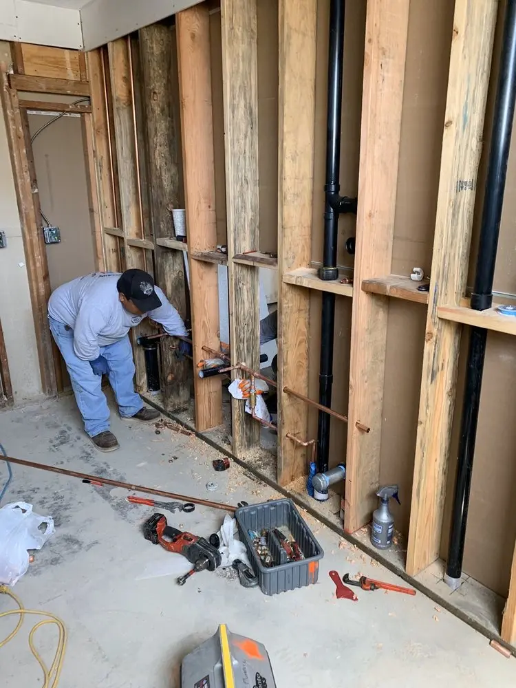 Commercial rough-in plumbing for Gas Line Repair in West Coon Rapids